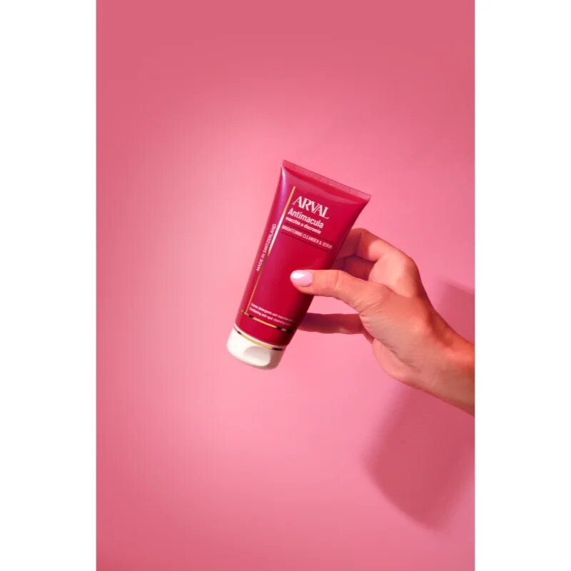 Arval Antimacula Brightening Cleanser & Scrub почистващ пилинг крем за озаряване на лицето 175 мл.