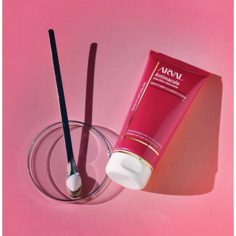 Arval Antimacula Brightening Cleanser & Scrub почистващ пилинг крем за озаряване на лицето 175 мл.