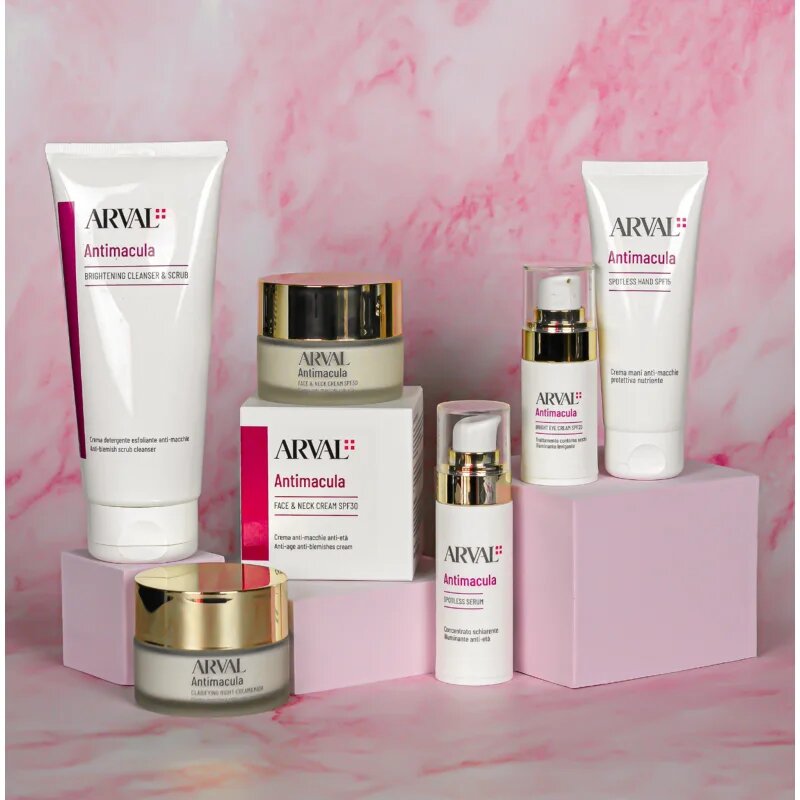 Arval Antimacula Face & Neck Cream SPF 30 крем за лице против бръчки и тъмни петна 50 мл.