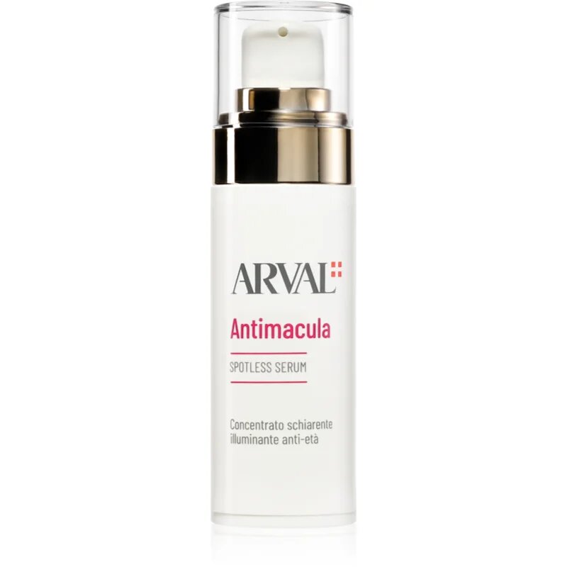 Arval Antimacula Spotless Serum серум за лице намаляващ признаците на стареене за озаряване на лицето 30 мл.