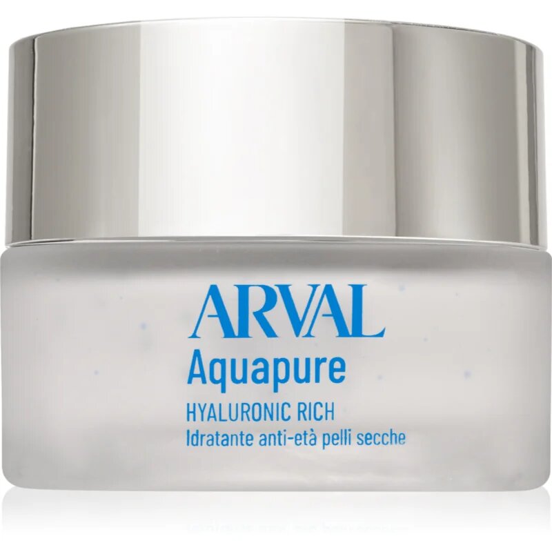 Arval Aquapure Hyaluronic Rich хидратиращ крем за суха към много суха кожа 50 мл.