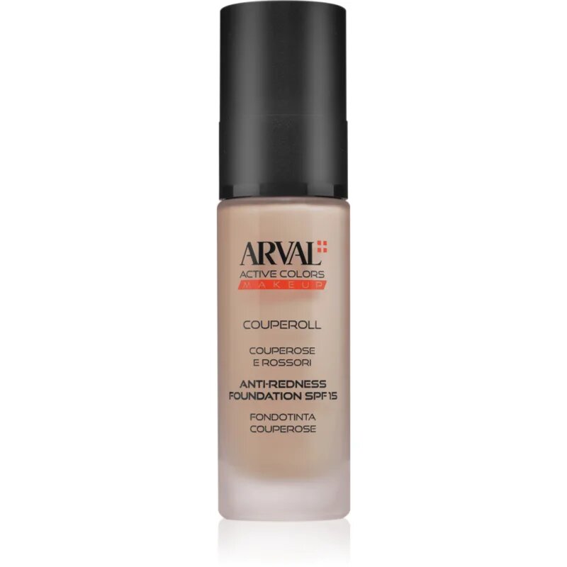 Arval Couperoll Anti-redness foundation SPF15 фон дьо тен SPF 15 02 Pink Beige 30 мл.