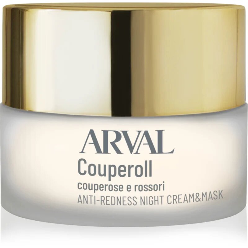Arval Couperoll Anti-redness Night Cream & Mask нощен крем-маска за чувствителна и зачервена кожа 50 мл.