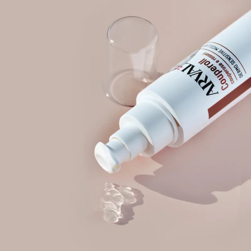 Arval Couperoll Dermo Sensitive Micellar Gel мицеларен почистващ гел за чувствителна кожа със склонност към почервеняване 150 мл.