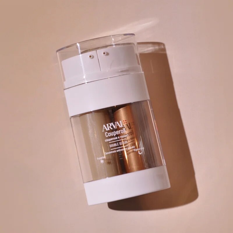 Arval Couperoll Double Serum двуфазен серум дневен и нощен 2x15 мл.