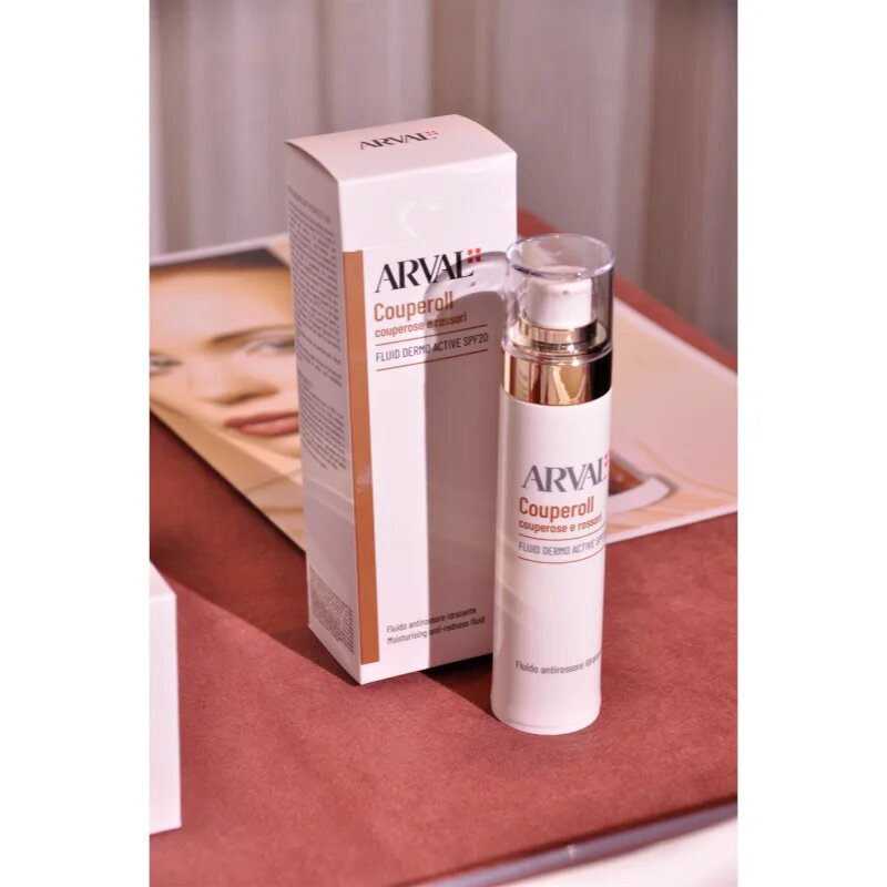 Arval Couperoll Fluid Dermo Active SPF 20 успокояваща дневна емулсия 50 мл.