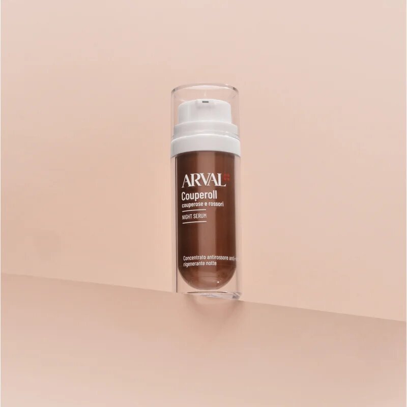 Arval Couperoll Night Serum нощен серум против зачервяване на кожата 30 мл.