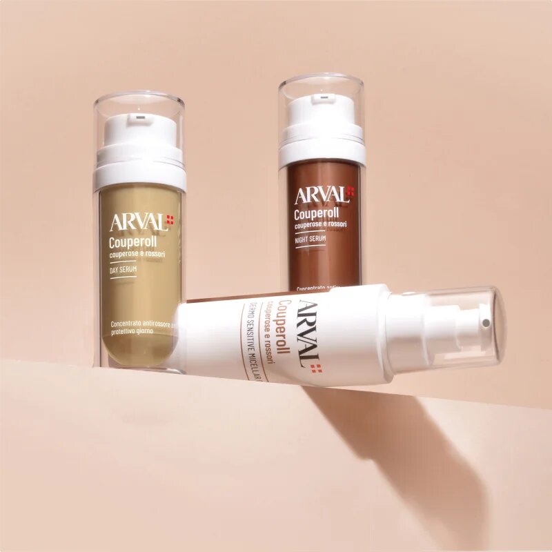 Arval Couperoll Night Serum нощен серум против зачервяване на кожата 30 мл.