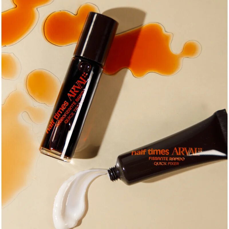 Arval Half Times Fast Tanning Bottle + Tube Set защитно олио за ускоряване на тена
