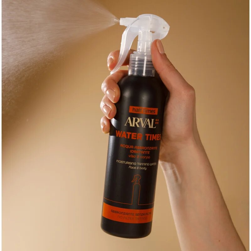 Arval Half Times Moisturising Tanning Water освежаващ спрей за удължаване на загара 300 мл.