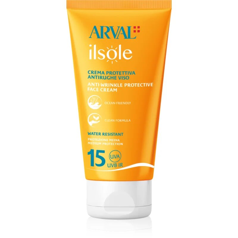 Arval IlSole Anti-wrinkle Protective Face Cream SPF 15 защитен крем против бръчки SPF 15 50 мл.