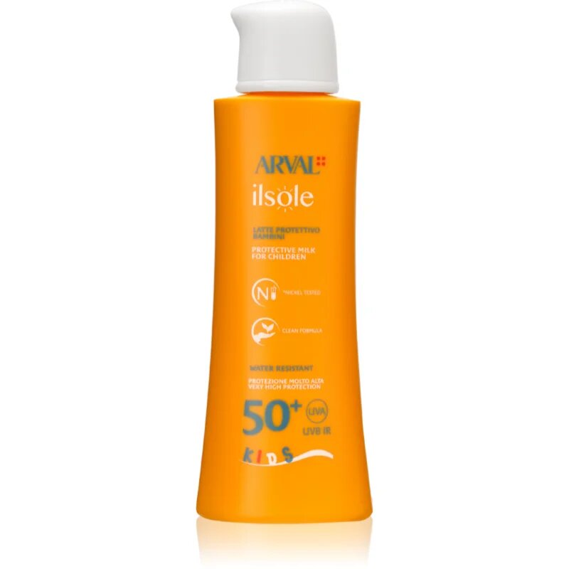 Arval IlSole Protective children's milk SPF 50+ слънцезащитен лосион за тяло за деца SPF 50+ 150 мл.