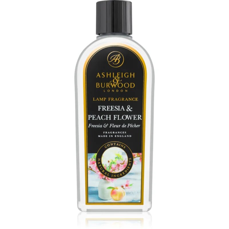 Ashleigh & Burwood London Lamp Fragrance Freesia & Peach Flower пълнител за каталитична лампа 500 мл.