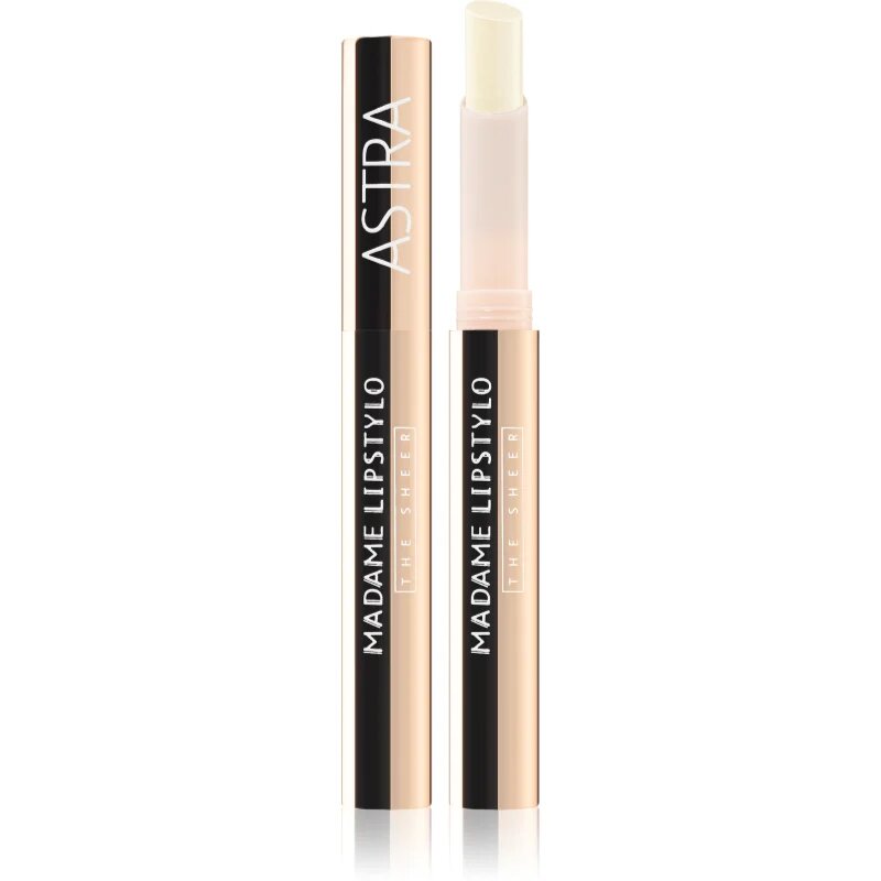 Astra Make-up Madame Lipstylo The Sheer бляскаво червило за обем на устните цвят 01 Cliché Couture 2 гр.