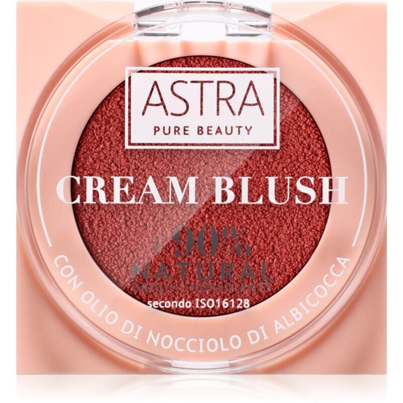 Astra Make-up Pure Beauty Cream Blush кремообразен руж цвят 02 Canyon 2.8 гр.