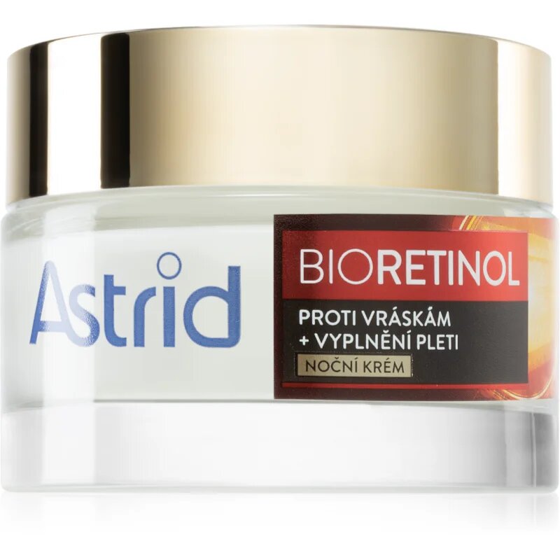 Astrid Bioretinol хидратиращ нощен крем против бръчки с ретинол 50 мл.