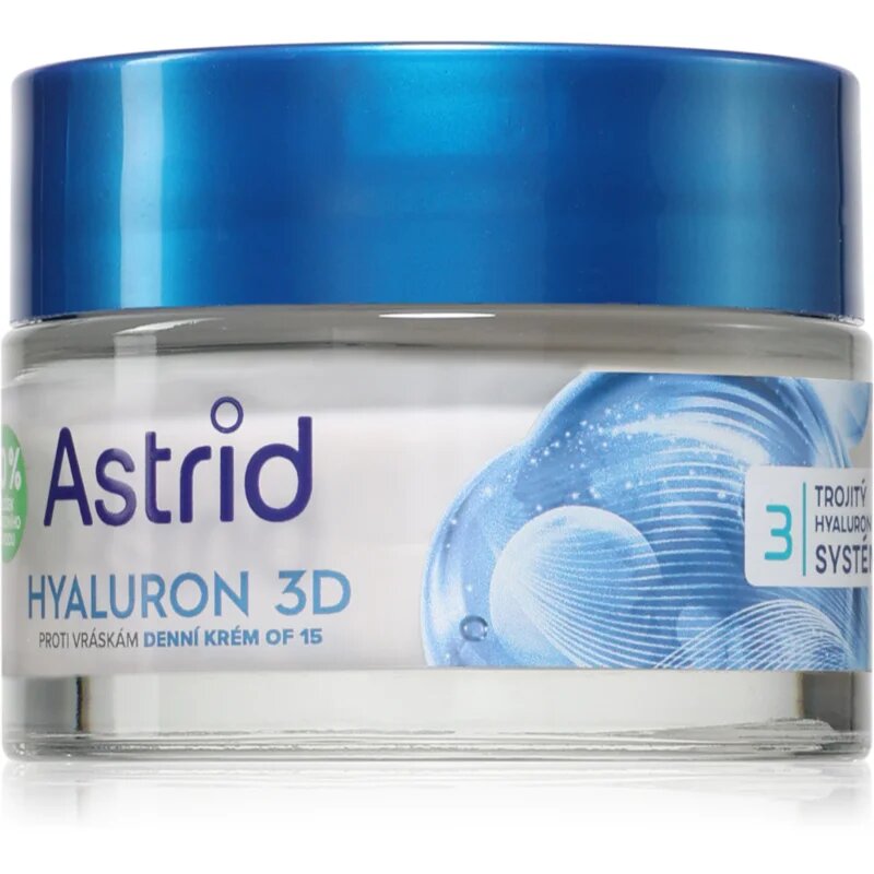 Astrid Hyaluron 3D дневен крем против бръчки SPF 15 50 мл.