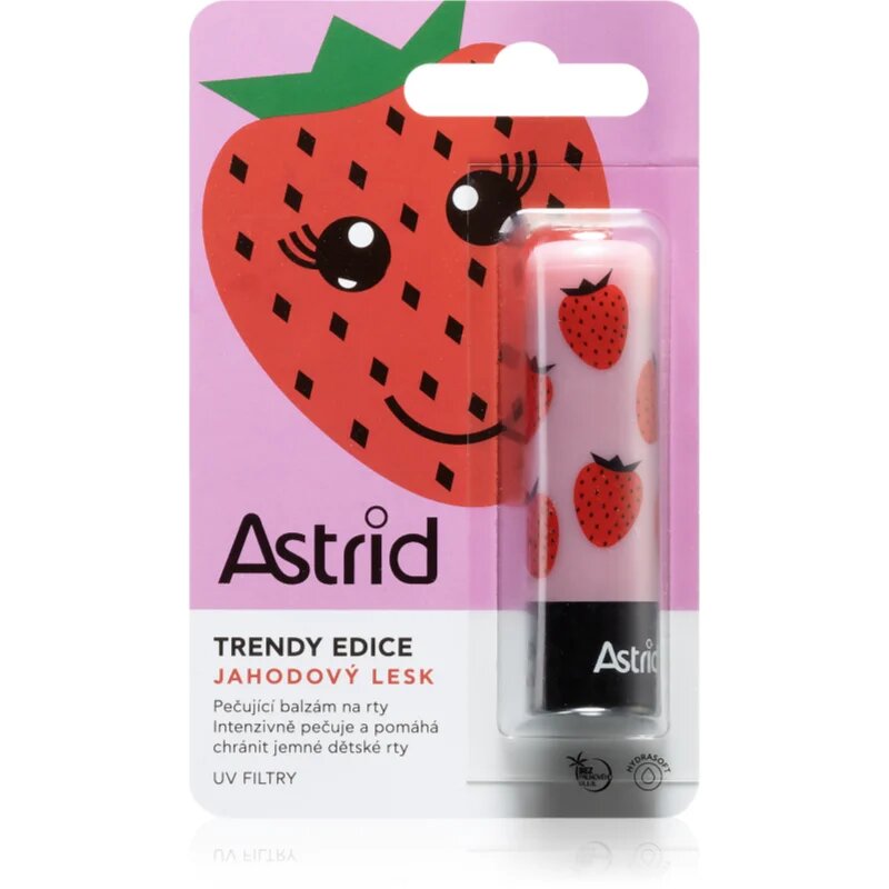 Astrid Lip Care балсам за устни с аромат на ягода за деца 4.8 гр.