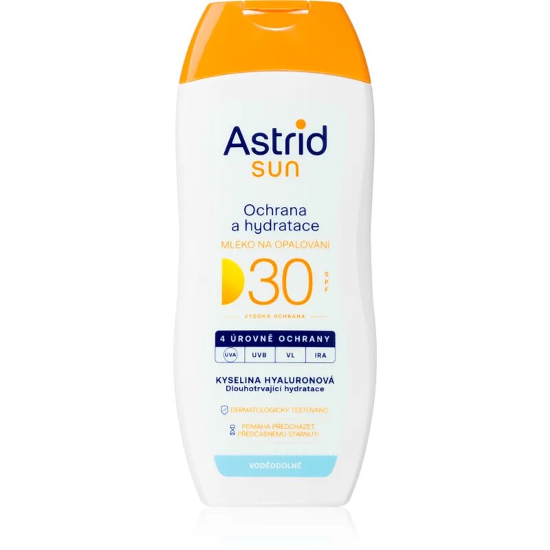 Astrid Sun мляко за загар SPF 30 с висока UV защита 200 мл.