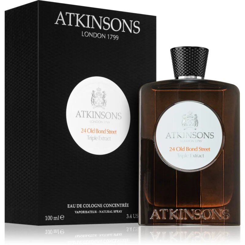 Atkinsons 24 Old Bond Street Triple Extract одеколон унисекс 100 мл.
