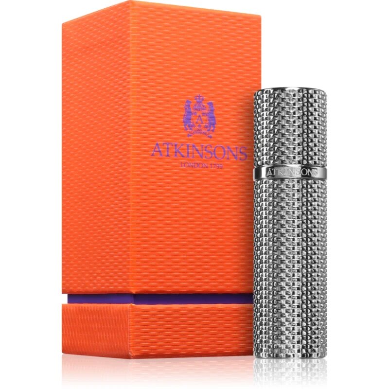 Atkinsons Travel Perfume Case опаковка за парфюм на път боя Silver 1 бр.