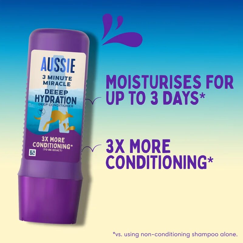 Aussie 3 Minute Miracle Deep Hydration дълбоко хидратиращ балсам 250 мл.