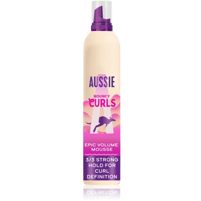 Aussie Bouncy Curls Epic Volume пяна втвърдител за къдрава коса 200 мл.