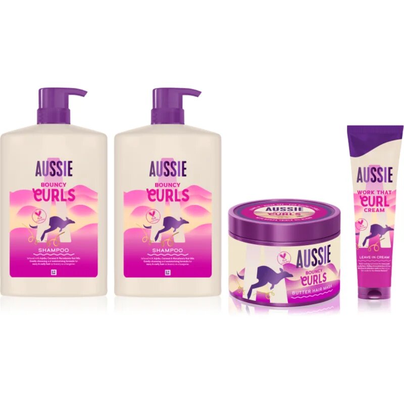 Aussie Bouncy Curls комплект за чуплива и къдрава коса