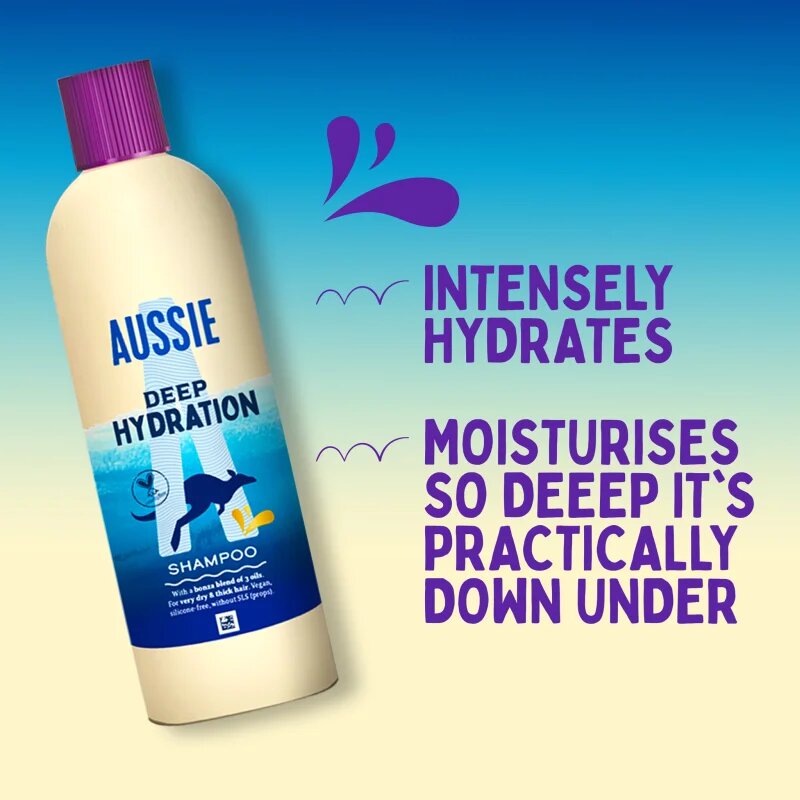 Aussie Deep Hydration Shampoo интензивен хидратиращ шампоан 300 мл.