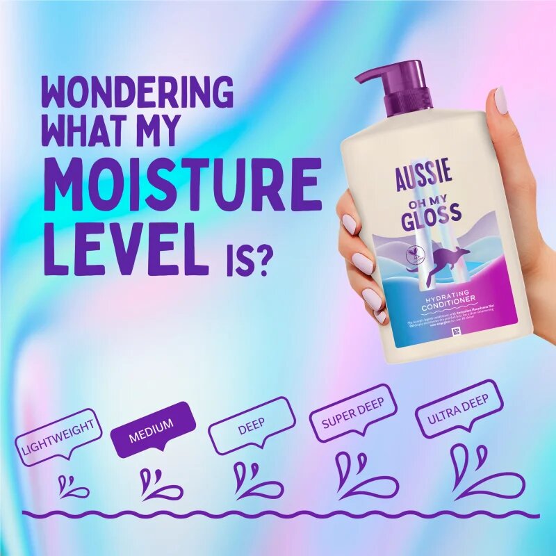Aussie Oh My Gloss Hydrating Conditioner озаряващ и хидратиращ балсам 1000 мл.