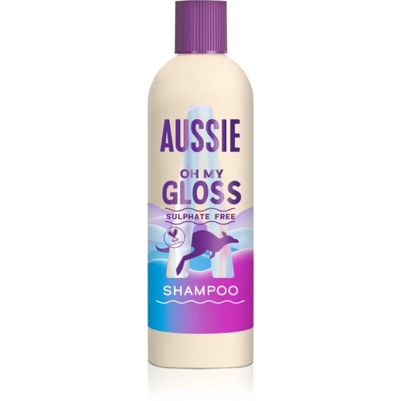 Aussie Oh My Gloss Shampoo шампоан за блясък и мекота на косата 300 мл.