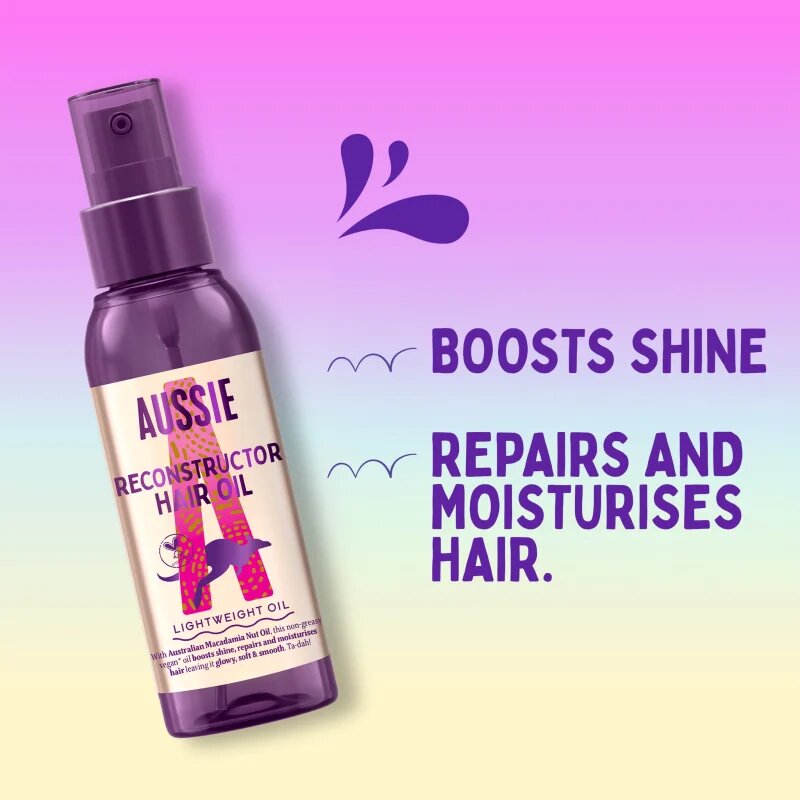Aussie Reconstructor Hair Oil хидратиращо олио За коса 100 мл.