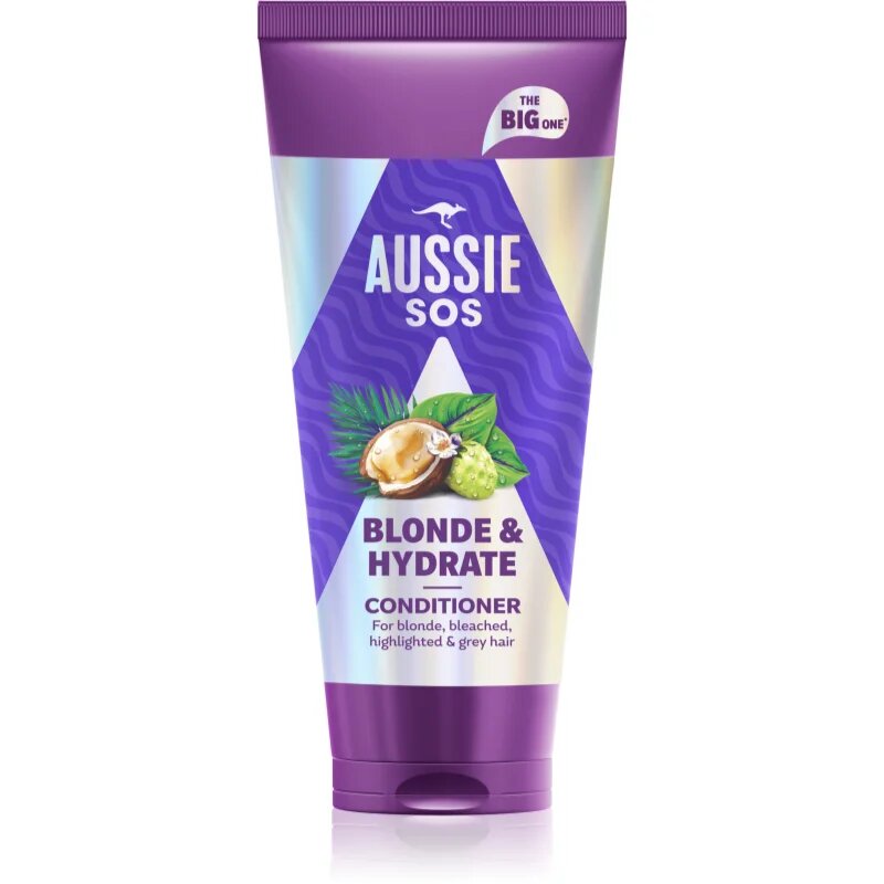 Aussie SOS Blonde & Hydrate хидратиращ балсам за руса коса 350 мл.
