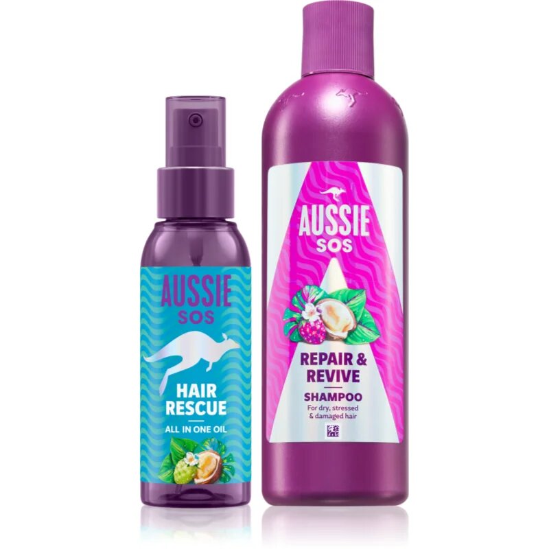 Aussie SOS Hair Rescue & Repair & Revive комплект за суха коса изтощена коса