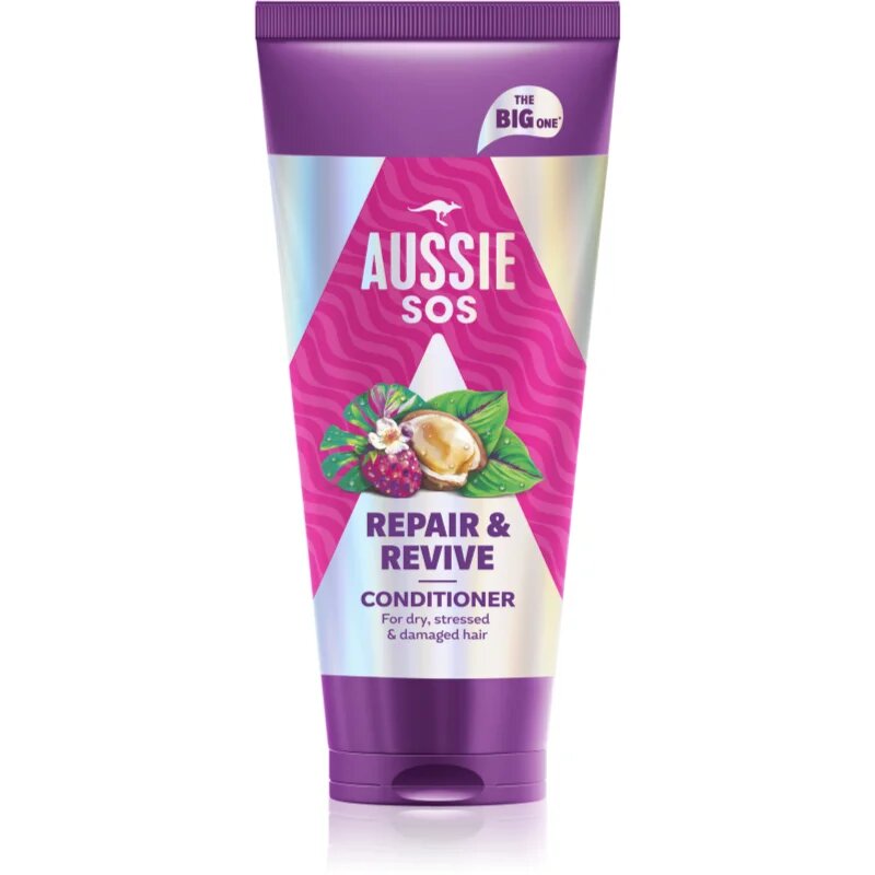 Aussie SOS Repair & Revive подхранващ балсам за третирана коса и скалп 350 мл.