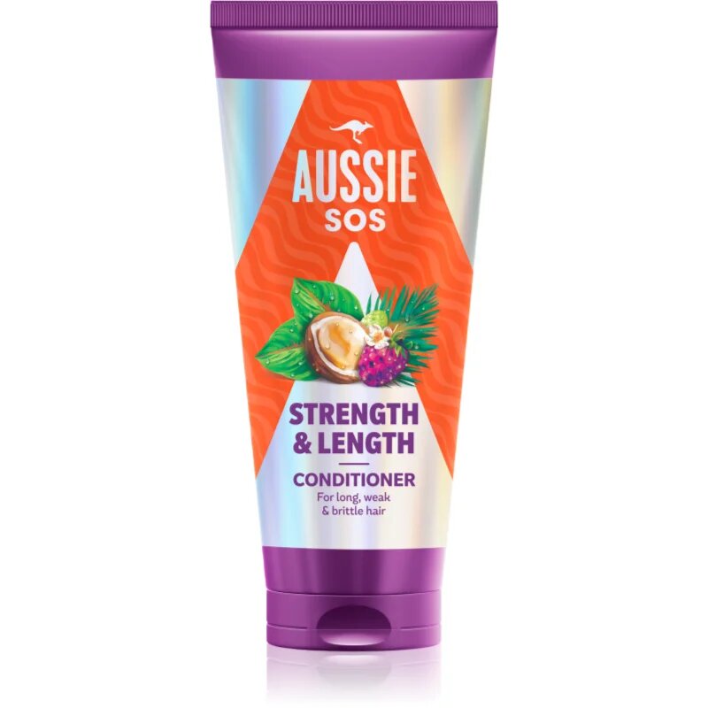 Aussie SOS Strength & Length подсилващ балсам за дълга коса 200 мл.