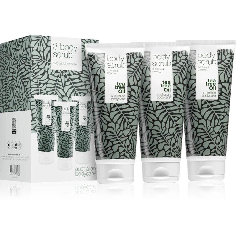 Australian Bodycare 3 Body Scrub подаръчен комплект за тяло
