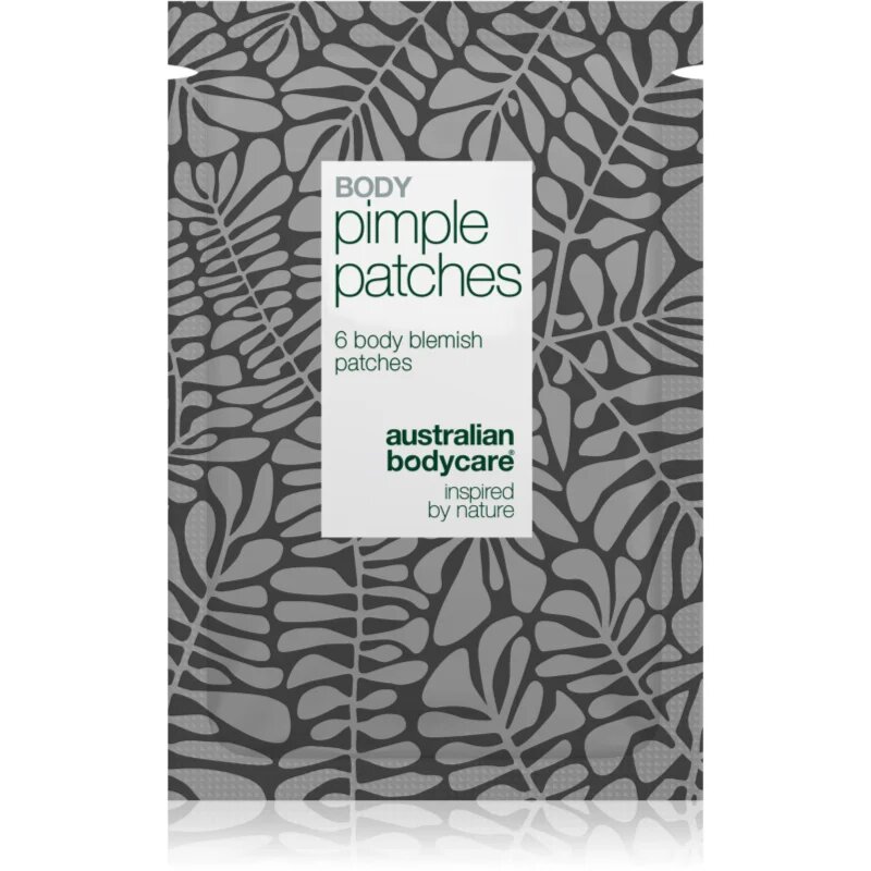 Australian Bodycare Body Pimple Patches локална грижа против акне за тяло 6 бр.