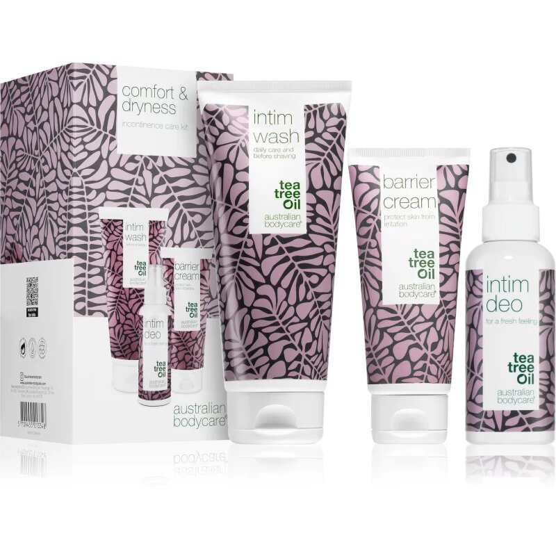 Australian Bodycare Comfort & Dryness подаръчен комплект за интимна хигиена