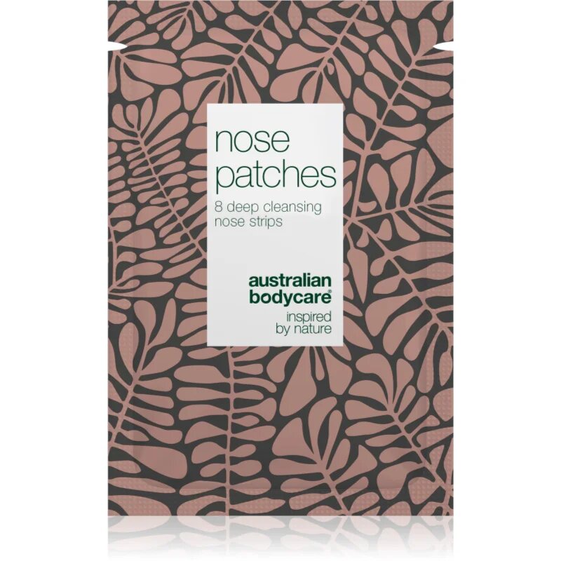 Australian Bodycare Nose Patches почистваща лепенка за запушени пори по носа 8 бр.