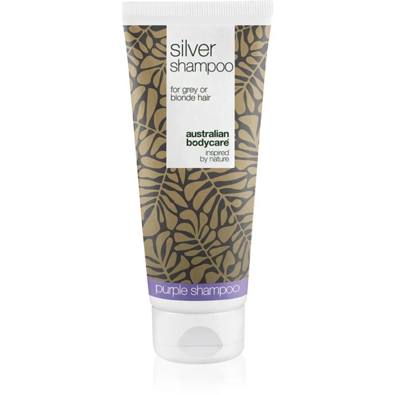 Australian Bodycare Silver лилав шампоан неутрализиращ жълтеникавите оттенъци 200 мл.