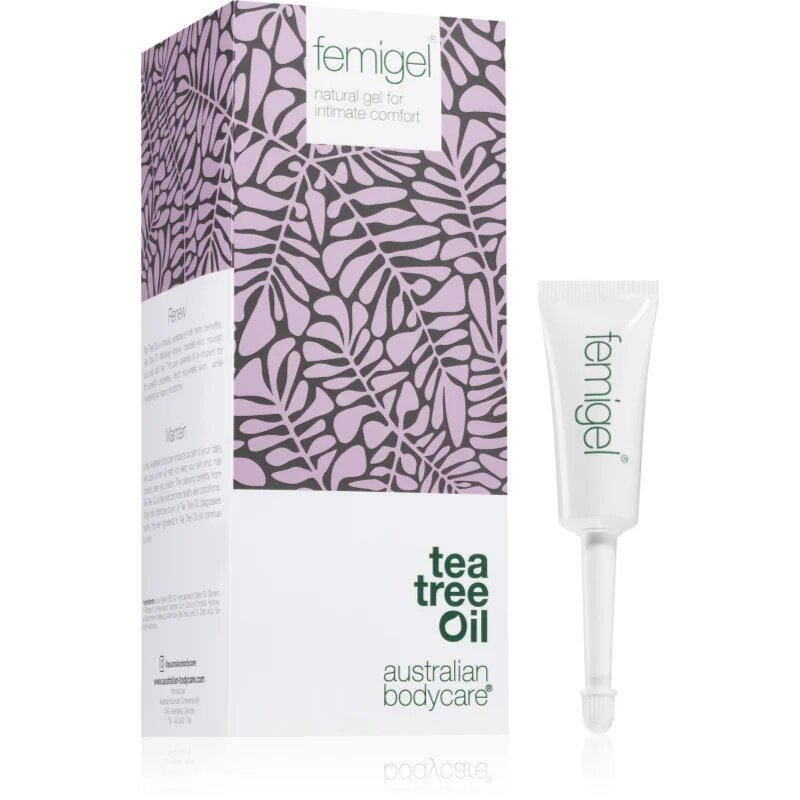 Australian Bodycare Tea Tree Oil Femi гел за интимна хигиена с успокояващ ефект 15x7 мл.