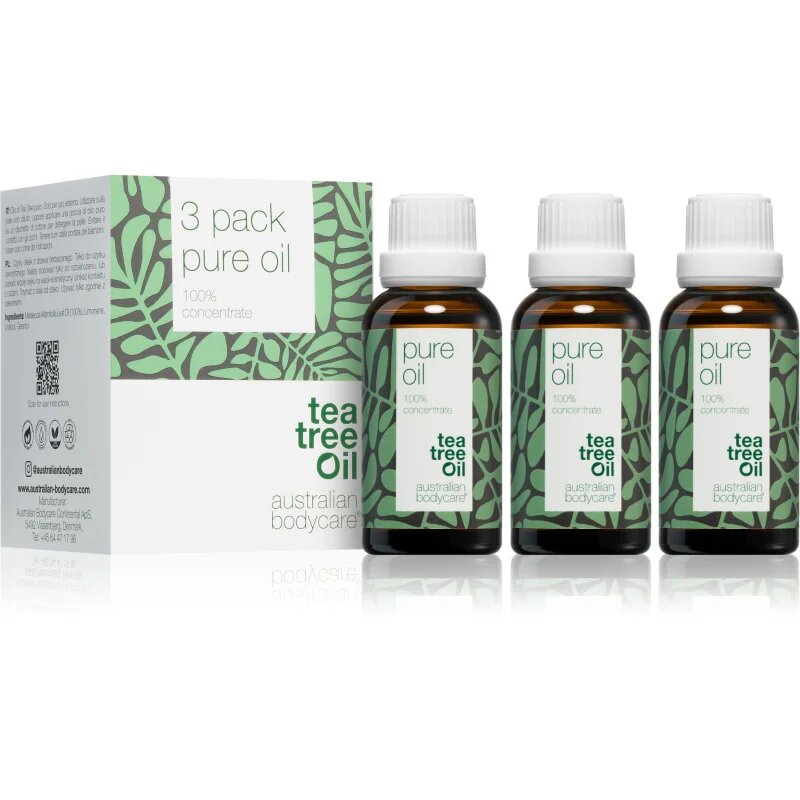 Australian Bodycare Tea Tree Oil масло от чаено дърво 3x30 мл.