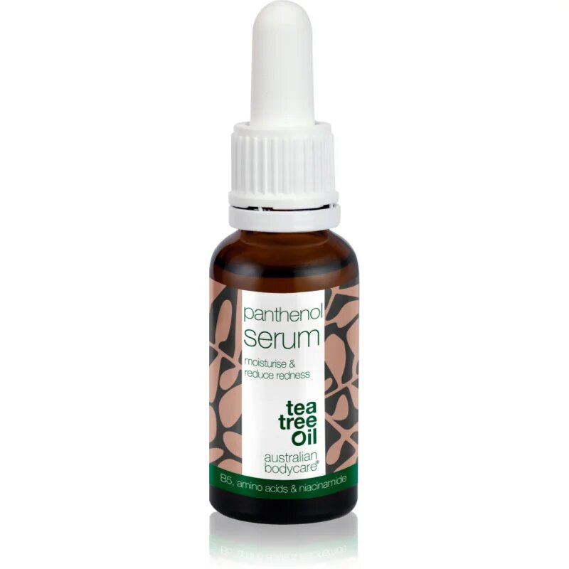 Australian Bodycare Tea Tree Oil & Panthenol успокояващ и хидратиращ серум за чувствителна и суха кожа 30 мл.