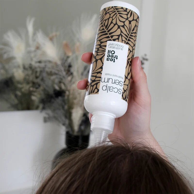 Australian Bodycare Tea Tree Oil успокояващ серум за суха и сърбяща кожа на главата 250 мл.