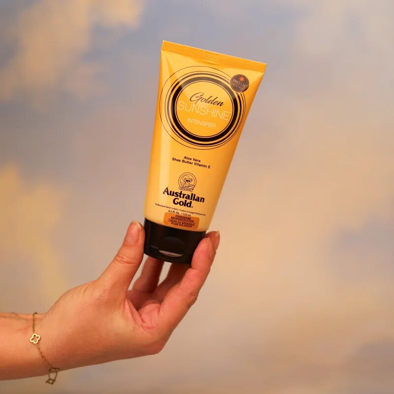 Australian Gold Gold Sunshine бронзиращо мляко за защита на тена 130 мл.