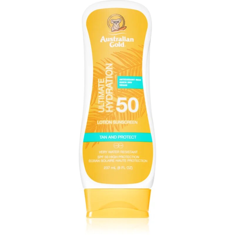 Australian Gold Lotion Sunscreen защитна грижа против слънчеви лъчи SPF 50 237 мл.