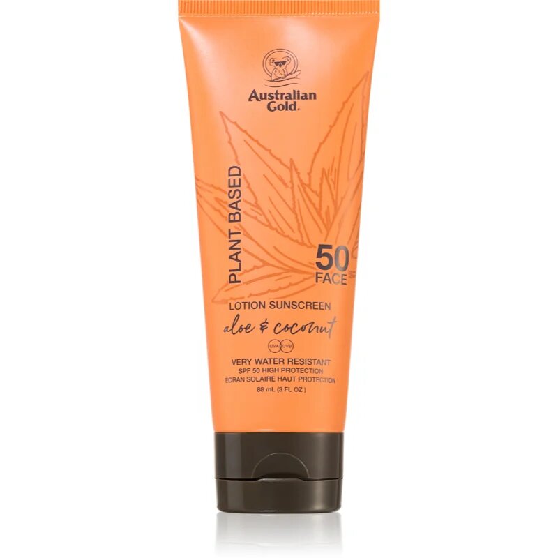 Australian Gold Plant Based защитен крем за лице SPF 50 88 мл.