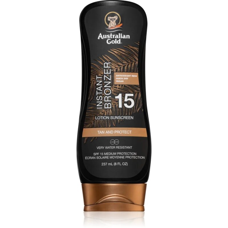 Australian Gold Protect Lotion With Bronzer бронзиращо мляко SPF 15 237 мл.