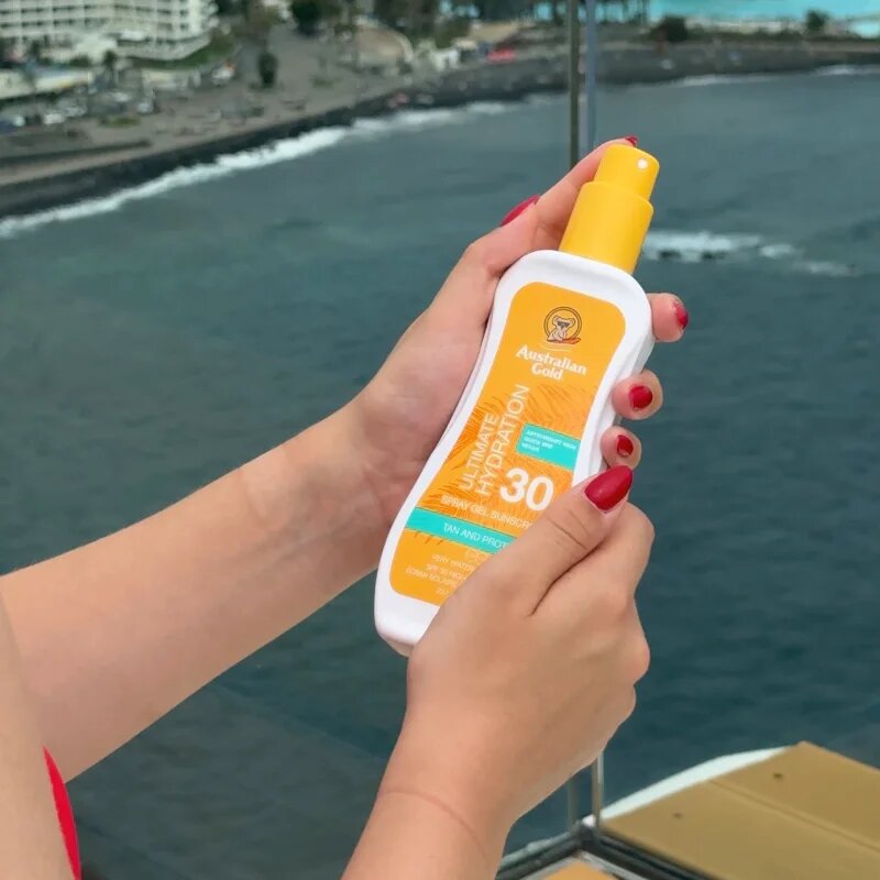 Australian Gold Spray Gel Sunscreen защитен спрей SPF 30 237 мл.